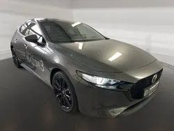 Machine gray Gebraucht 2023 Mazda 3 Exclusive-Line Kleinwagen | 27.490 € (Guter Preis)