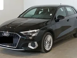 Black metallic Gebraucht 2022 Audi A3 Sportback e-tron S-Line Limousine | 22.950 € (Superpreis)