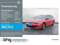 Rot Gebraucht 2024 VW Golf VIII Life Kombi | 27.690 € (Fairer Preis)