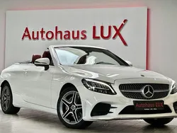 Weiß Gebraucht 2019 Mercedes C180 AMG line Cabrio | 29.990 € (Fairer Preis)