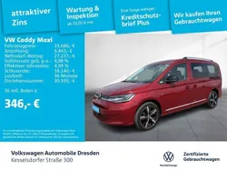 Rot Gebraucht 2022 VW Caddy Maxi Style Van / Kleinbus | 33.680 € (Fairer Preis)