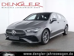 Mountaingrau metallic Gebraucht 2024 Mercedes CLA200 AMG Line Premium Plus Kombi | 39.490 € (Teuer)