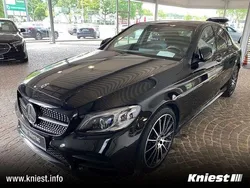 Schwarz Gebraucht 2021 Mercedes C300 AMG line Limousine | 40.900 € (Fairer Preis)
