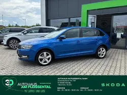 Raceblau metallic Gebraucht 2018 Skoda Rapid Clever Limousine | 11.500 € (Fairer Preis)