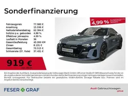 Kemoragrau metallic Gebraucht 2022 Audi RS e-tron GT Ambiente Limousine | 77.980 € (Guter Preis)