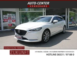 Weiss / rhodium white Gebraucht 2023 Mazda 6 Exclusive-Line Kombi | 27.990 € (Fairer Preis)