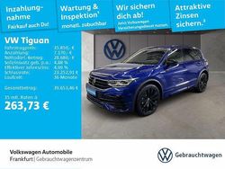 Blau Gebraucht 2022 VW Tiguan R-line SUV | 35.850 € (Fairer Preis)