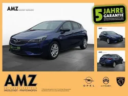 Nautic blau (metallic) Gebraucht 2021 Opel Astra Edition Limousine | 13.990 € (Guter Preis)