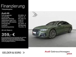 Grün Gebraucht 2024 Audi A8L S-Line Limousine | 83.980 € (Superpreis)