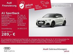 Silber Gebraucht 2024 Audi A1 Sportback Advanced Kleinwagen | 21.789 € (Guter Preis)