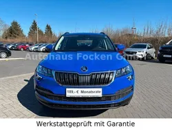 Blau Gebraucht 2021 Skoda Karoq Ambition SUV | 26.490 € (Guter Preis)