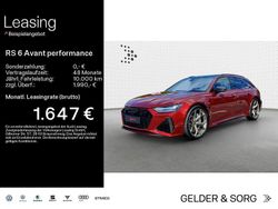 Grenadinerot metallic Neu 2025 Audi RS6 Performance Kombi | 148.990 € (Superpreis)