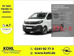Weiss Neu 2025 Opel Vivaro-e Combi Van | 37.790 € (Fairer Preis)