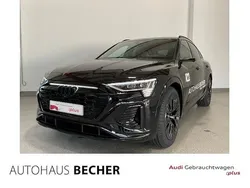 Mythosschwarz metallic Gebraucht 2024 Audi Q8 Sportback e-tron S-Line SUV | 64.980 € (Superpreis)