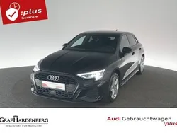 Mythosschwarz metallic Gebraucht 2024 Audi A3 S-Line | 31.410 € (Fairer Preis)