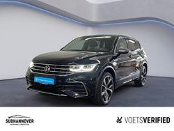 Schwarz Gebraucht 2022 VW Tiguan Allspace R-line SUV | 30.880 € (Guter Preis)