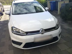 Weiß Gebraucht 2015 VW Golf VII R-line Kombi | 14.800 € (Teuer)
