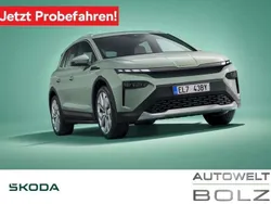Grau (graphitegrau metallic / blackmagic perleffe) Neu 2025 Skoda Elroq SportLine SUV | 41.980 € (Superpreis)