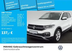 Weiß Gebraucht 2022 VW T-Cross Style SUV | 16.198 €