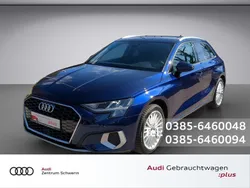 Blue metallic Gebraucht 2023 Audi A3 Sportback Advanced Limousine | 30.990 € (Fairer Preis)