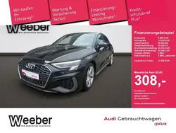 Mythosschwarz (metallic) Gebraucht 2022 Audi A3 Sportback Design Limousine | 27.930 € (Superpreis)