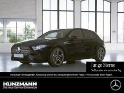 Nachtschwarz Gebraucht 2022 Mercedes A200 AMG Limousine | 27.320 € (Fairer Preis)