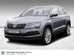 Empiregrau metallic (metallic) Gebraucht 2021 Skoda Karoq Style SUV | 28.950 € (Etwas zu teuer)