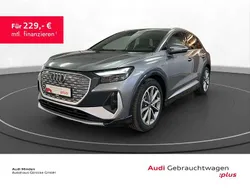 Grau (taifungrau metallic) Gebraucht 2023 Audi Q4 e-tron S-Line SUV | 36.480 € (Guter Preis)