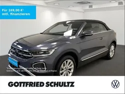Grau Gebraucht 2024 VW T-Roc Cabriolet Style Cabrio | 25.770 € (Superpreis)