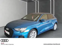Blau Gebraucht 2022 Audi A3 Sportback S-Line Limousine | 24.444 € (Guter Preis)