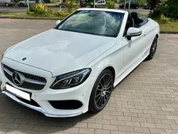 Weiß Gebraucht 2018 Mercedes C180 AMG line Cabrio | 29.990 € (Etwas zu teuer)