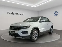 Pure white schwarz Gebraucht 2021 VW T-Roc Cabriolet Style Cabrio | 24.930 € (Guter Preis)