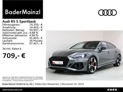 Daytonagrau perleffekt (metallic) Gebraucht 2023 Audi RS5 Sportback Competition Limousine | 73.950 € (Guter Preis)