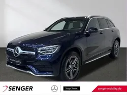 Blau Gebraucht 2021 Mercedes GLC300e AMG | 43.489 € (Fairer Preis)