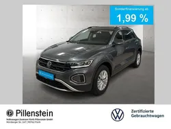 Indiumgrau metallic Gebraucht 2024 VW T-Roc Life SUV | 22.407 € (Guter Preis)