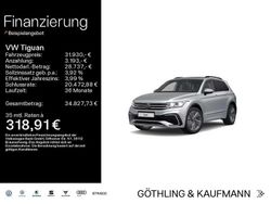 Reflexsilber metallic Gebraucht 2022 VW Tiguan R-line SUV | 31.930 € (Fairer Preis)
