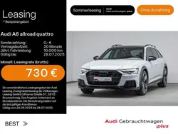 Gletscherweiß metallic Gebraucht 2024 Audi A6 Allroad Sport Kombi | 68.899 € (Teuer)