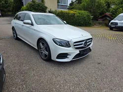 Weiß Gebraucht 2017 Mercedes E200 AMG line Kombi | 29.999 € (Fairer Preis)