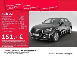 Schwarz Gebraucht 2023 Audi Q2 Advanced SUV | 22.993 € (Guter Preis)