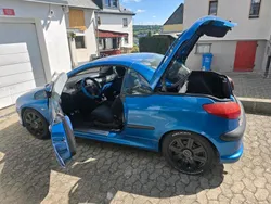 Blau Gebraucht 2003 Peugeot 206 CC Cabrio | 550 € (Guter Preis)
