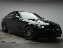Schwarz Gebraucht 2022 Mercedes C300 AMG Limousine | 34.990 € (Teuer)