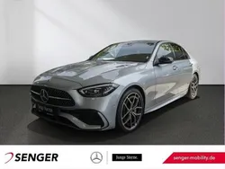 Silber Gebraucht 2024 Mercedes C300 AMG Limousine | 48.990 € (Fairer Preis)