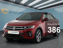Rot Gebraucht 2024 VW T-Roc Cabriolet Cabrio | 32.999 € (Fairer Preis)