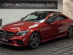 Hyazinthrot metalliclack Gebraucht 2019 Mercedes C300 AMG Coupé | 35.499 € (Etwas zu teuer)