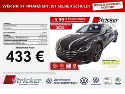 Deep black perleffekt (metallic) Gebraucht 2024 VW Arteon R-line Kombi | 38.949 € (Fairer Preis)