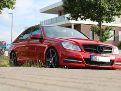 Rot Gebraucht 2012 Mercedes C220 Elegance Limousine | 15.300 € (Teuer)