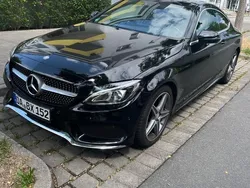 Schwarz Gebraucht 2015 Mercedes C180 AMG line Coupé | 18.500 € (Fairer Preis)