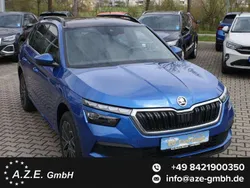 Raceblau metallic Gebraucht 2023 Skoda Kamiq Style SUV | 22.990 € (Fairer Preis)