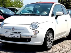 Weiß Gebraucht 2009 Fiat 500C Lounge Cabrio | 7.950 € (Teuer)