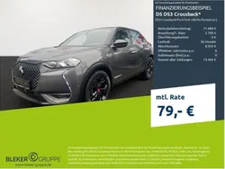 Platingrau Gebraucht 2020 DS Automobiles DS3 Crossback Performance SUV | 14.380 € (Fairer Preis)